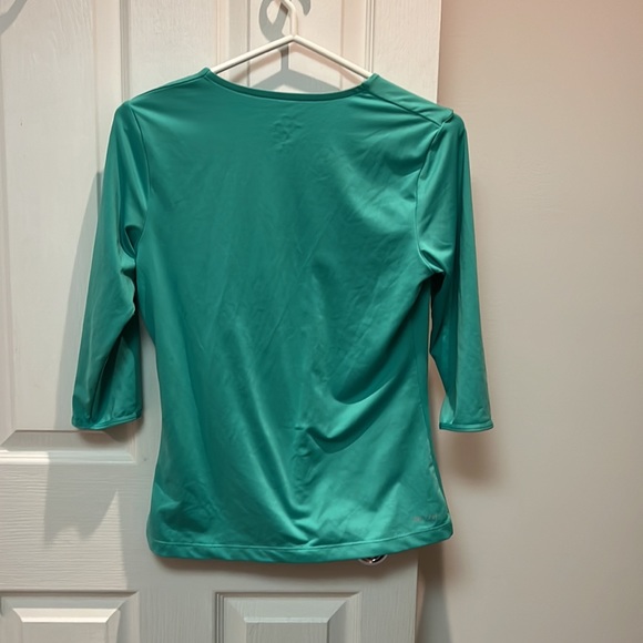 Nike Green Drifit Top- Tennis/ Golf Size Medium - Picture 2 of 8